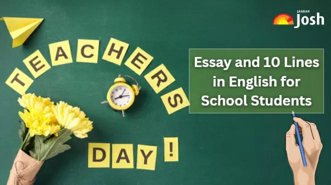 Teacher’s Day Essay and Lines in English for School Students and Kids