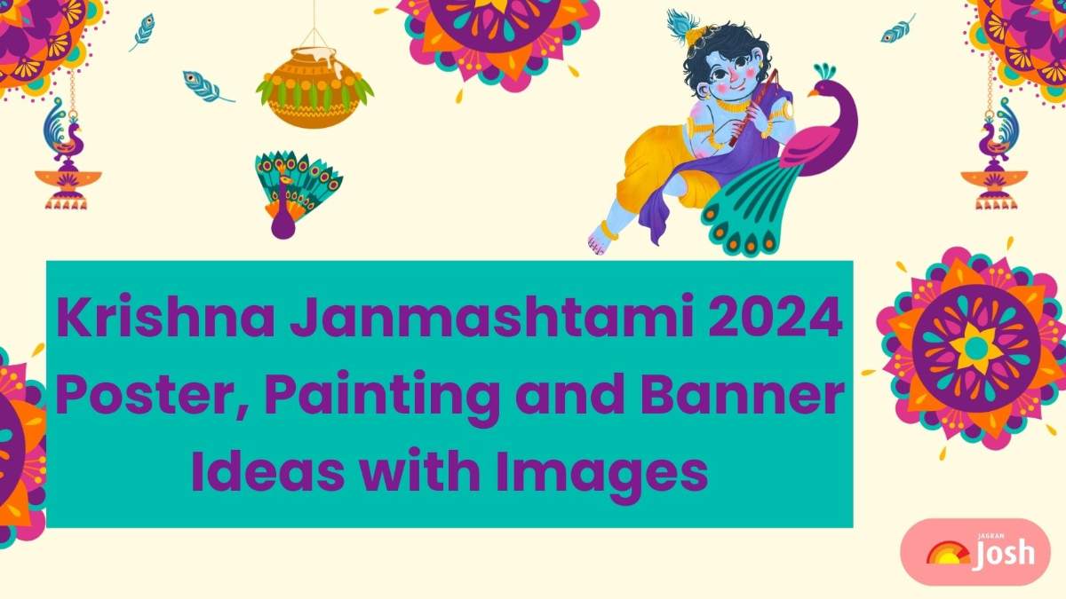 Easy and Simple Krishna Janmashtami Drawing Ideas for School Students