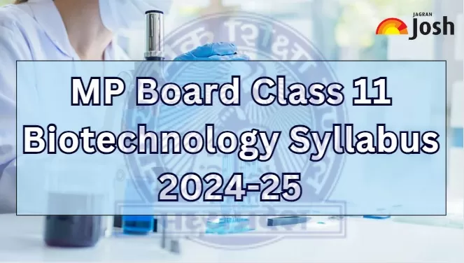 Download MP Board MPBSE Class 11 Biotechnology Syllabus 2024-25 here.