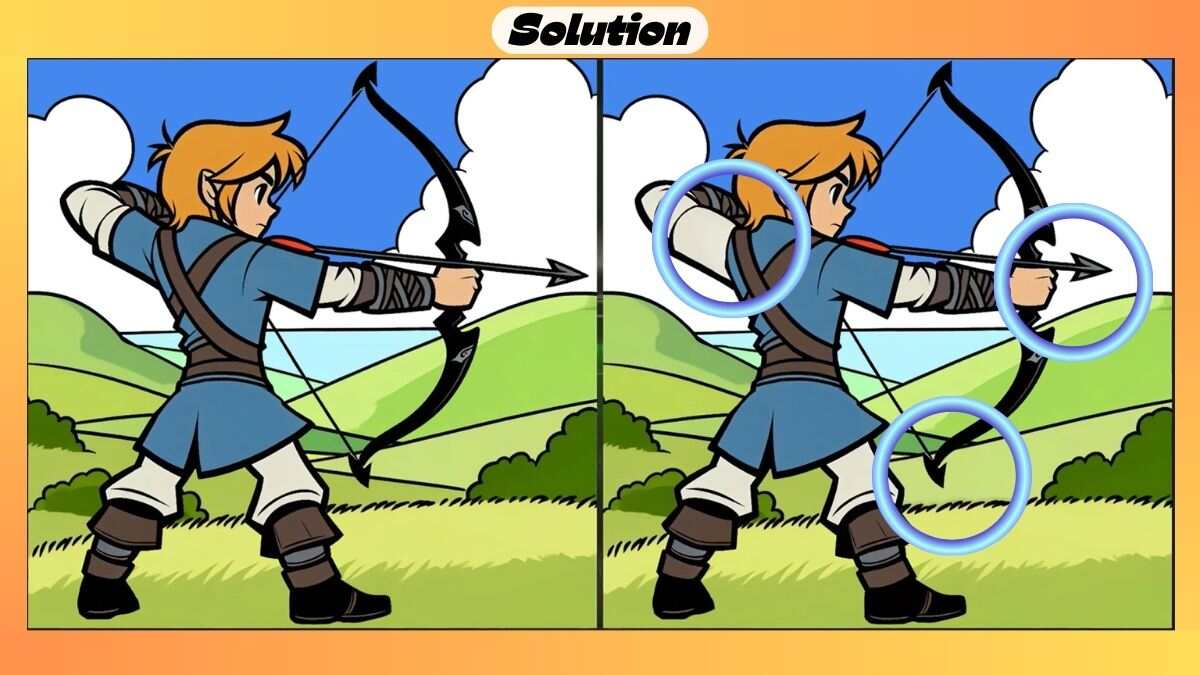 Find 3 Differences in 29 Seconds in This Archer Boy Picture