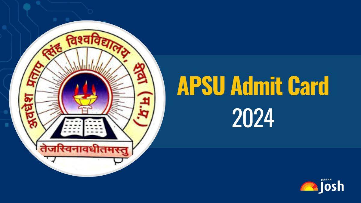 APSU Admit Card 2024 Released; Direct Link to Download UG Admit Card in PDF Format