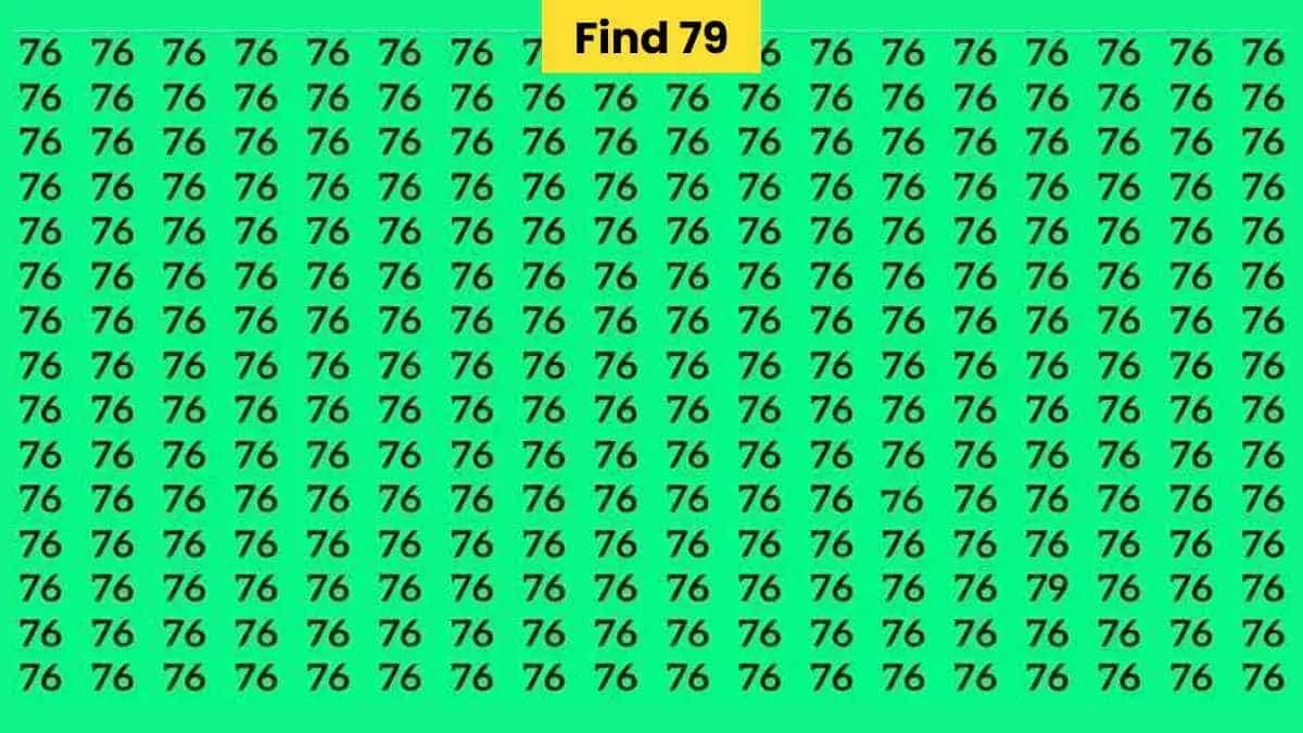 Find 79 in 5 seconds