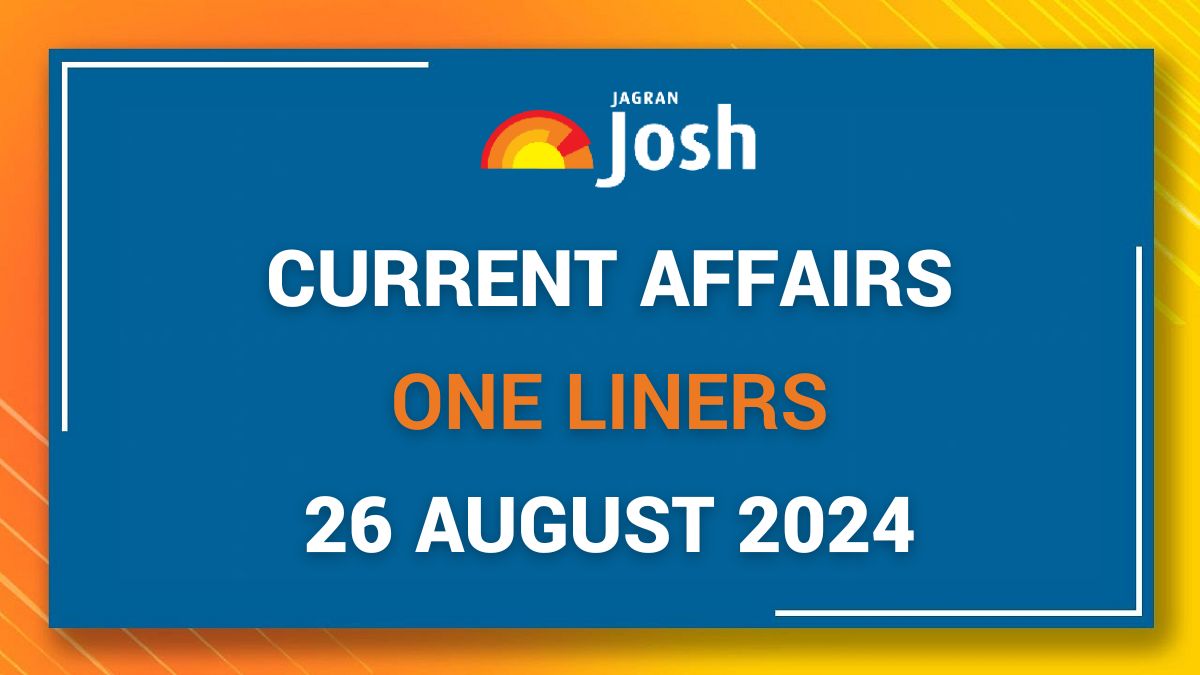 Today Current Affairs One Liners: 26 August 2024- 5 New Districts In Ladakh