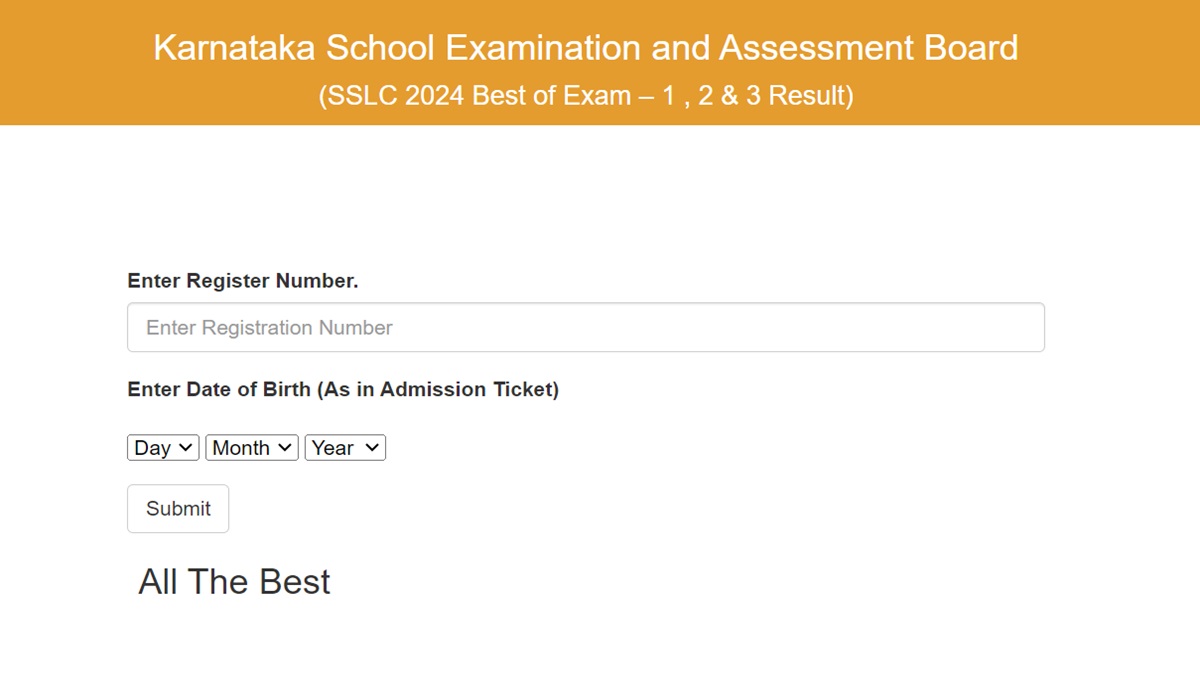 [Link Active] Karnataka SSLC Exam 3 Result 2024 Declared: Check Marksheets at karresults.nic.in