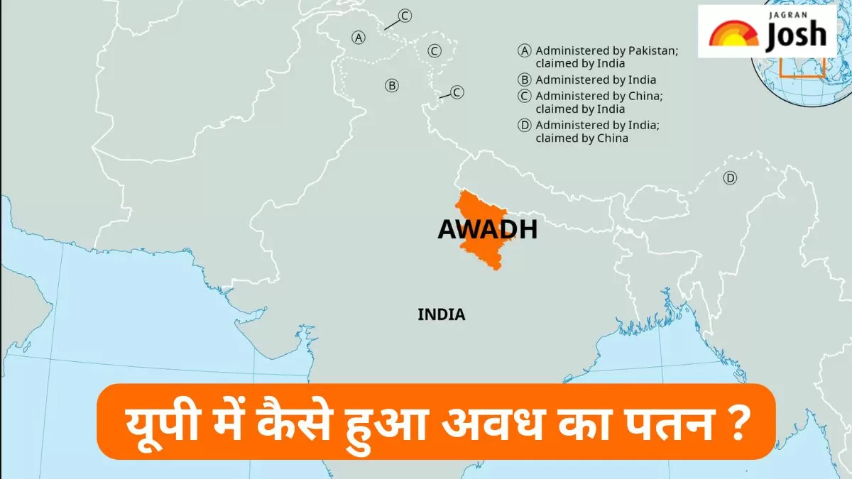 अवध में नवाबों का पतन 