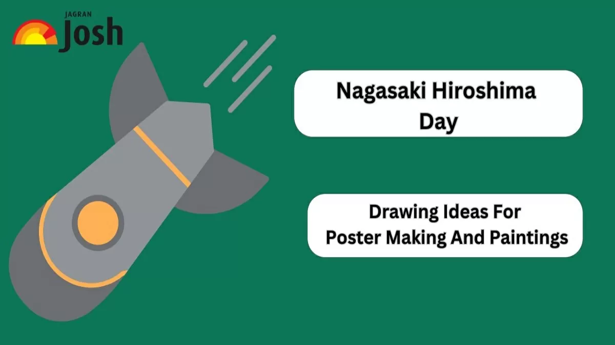Nagasaki Hiroshima Day Drawing Ideas for Poster Making and Paintings
