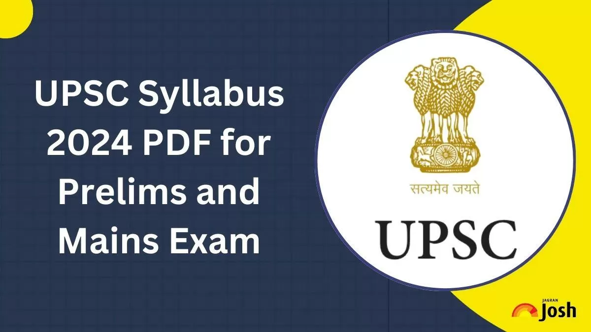 UPSC Syllabus 2024 PDF Download 
