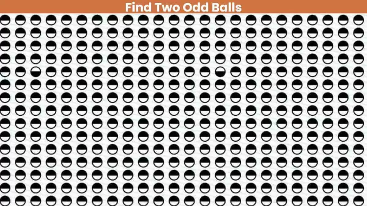 Find two odd balls