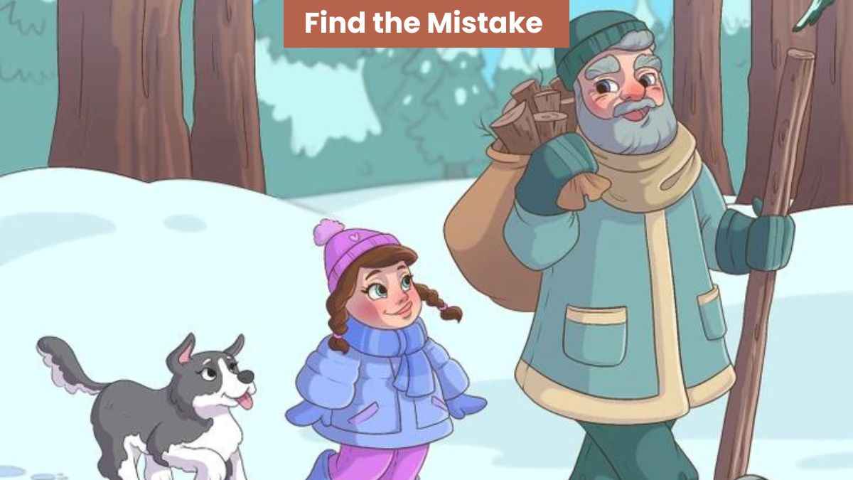 Picture Puzzle IQ Test: Find the mistake in the picture in 6 seconds!
