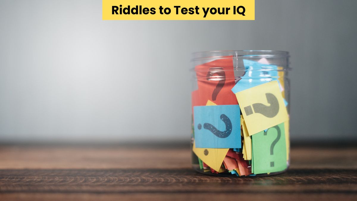 Riddle IQ Test: Only geniuses can solve these 5 tricky riddles in 23 seconds!