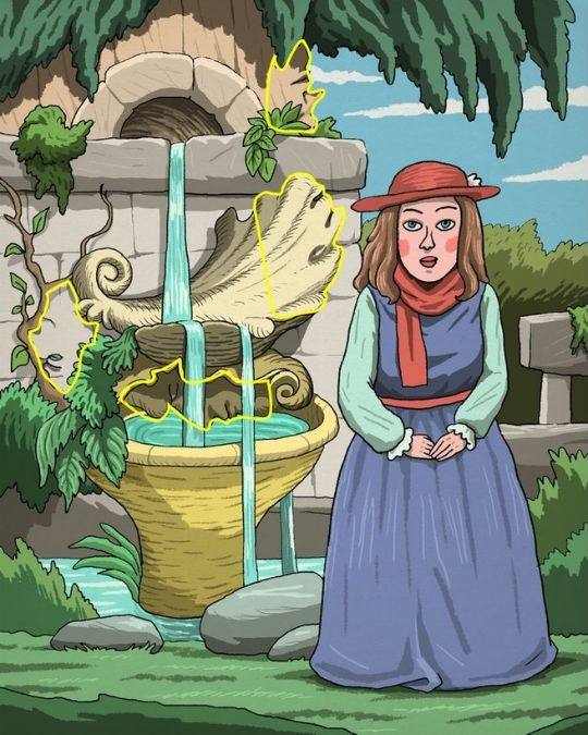 hidden faces optical illusions