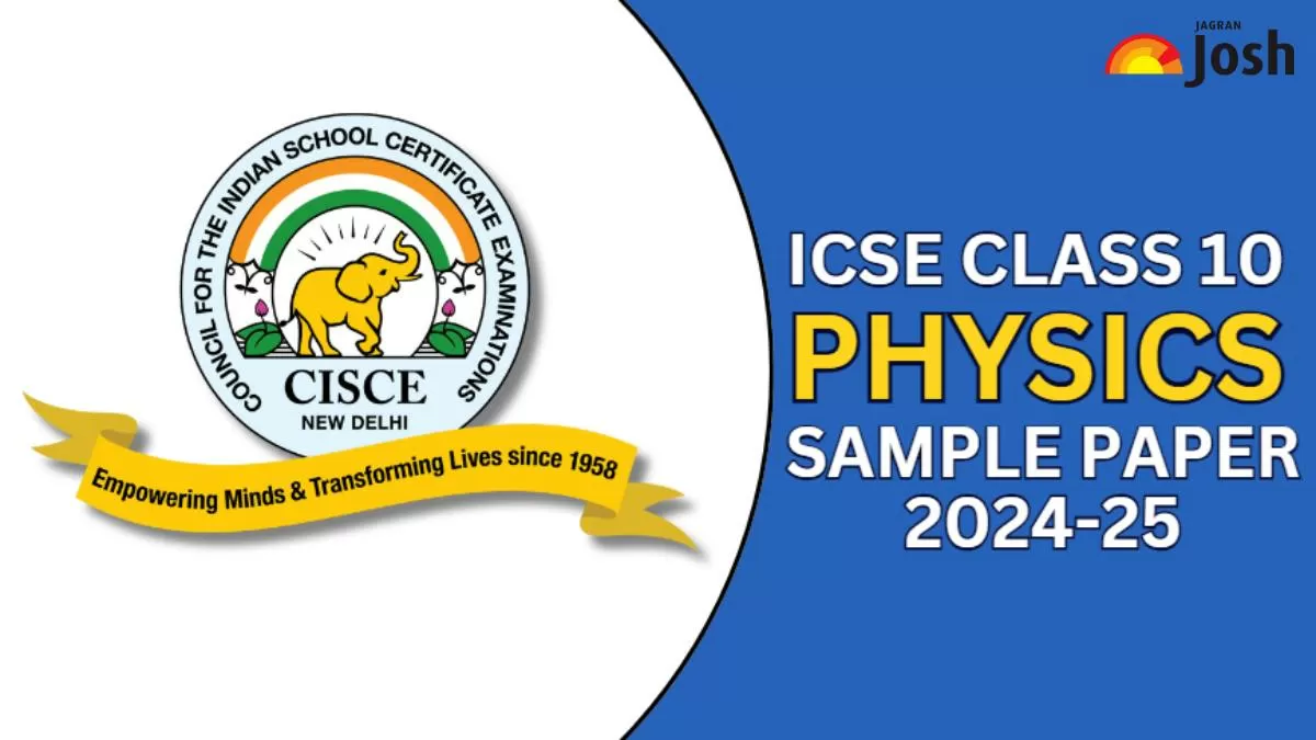 ICSE Physics Sample Question Paper for 2025 Exam, Download Free PDF here.