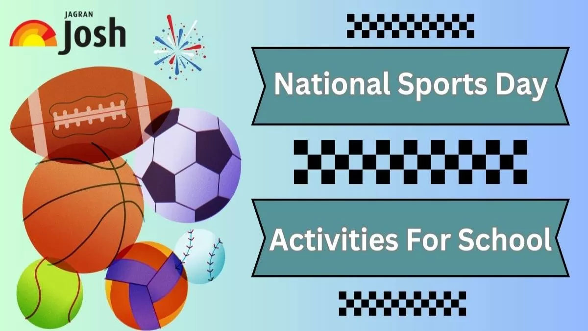 National Sports Day activities in school