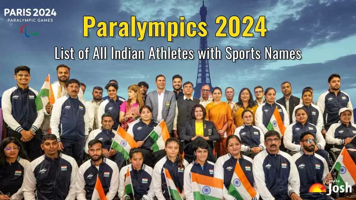 Paralympics 2024 List of All Indian Athletes with Sports Names at the