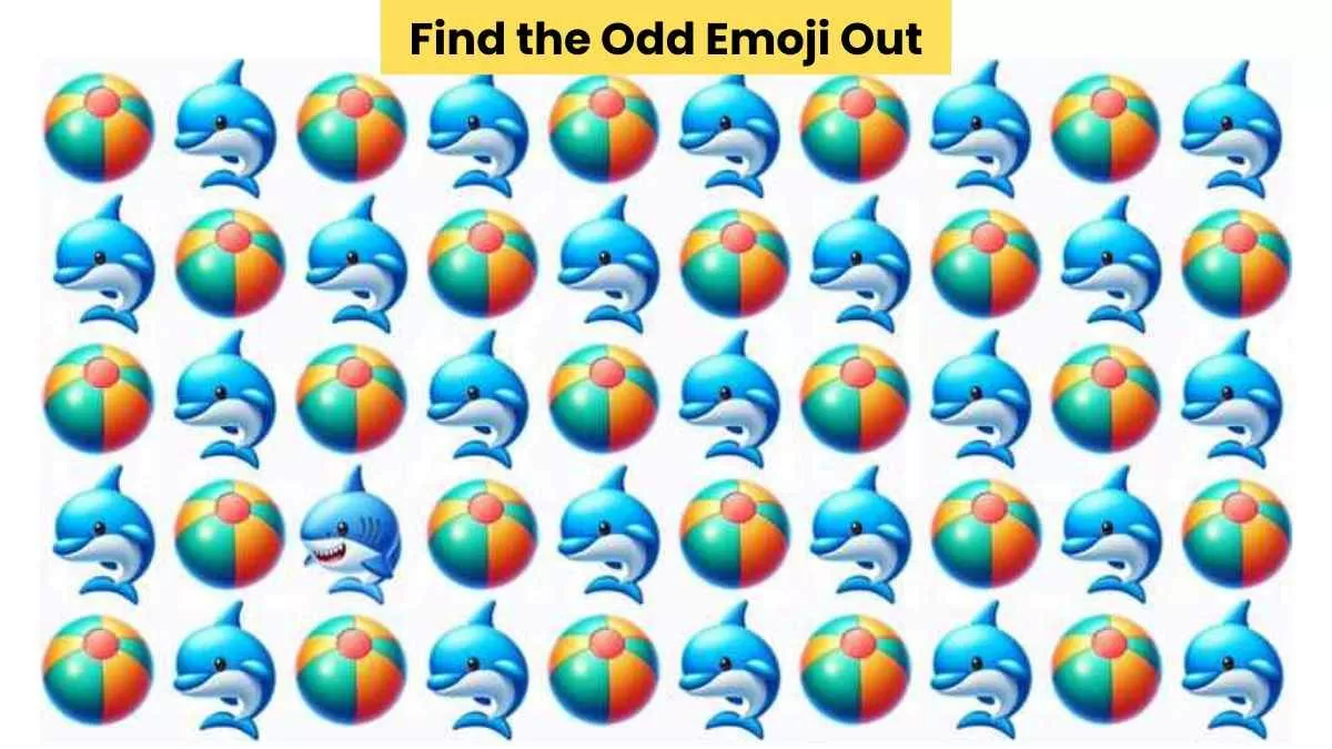 Find the odd emoji out