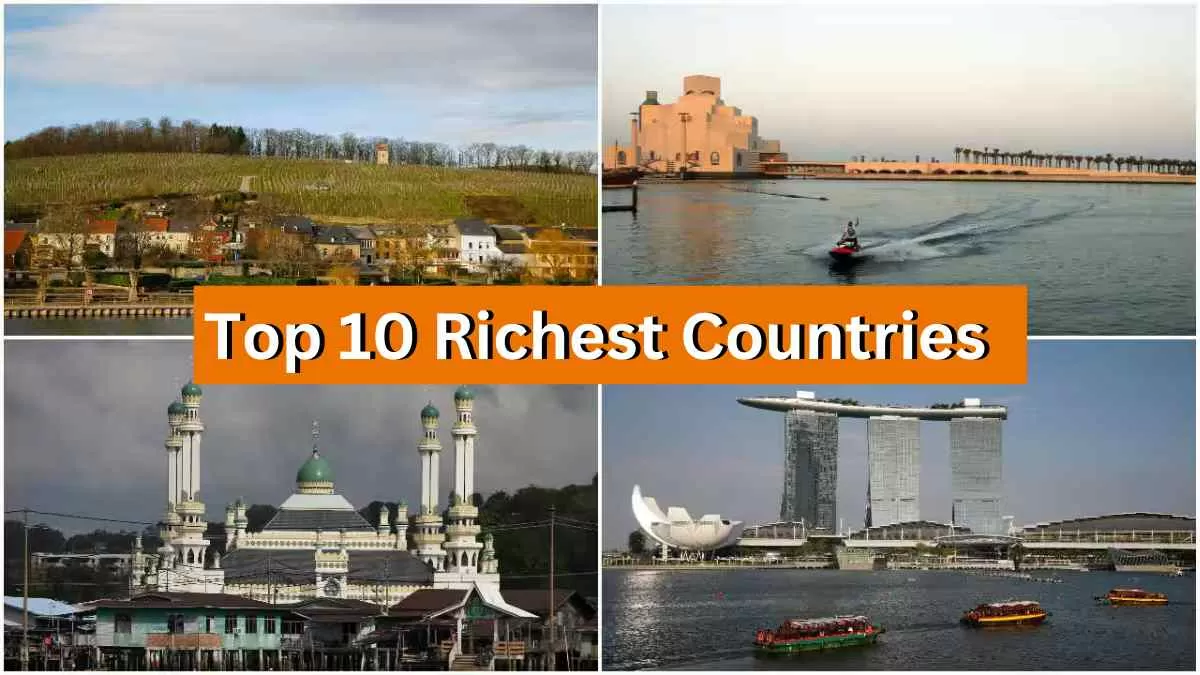 Top 10 Richest Countries 