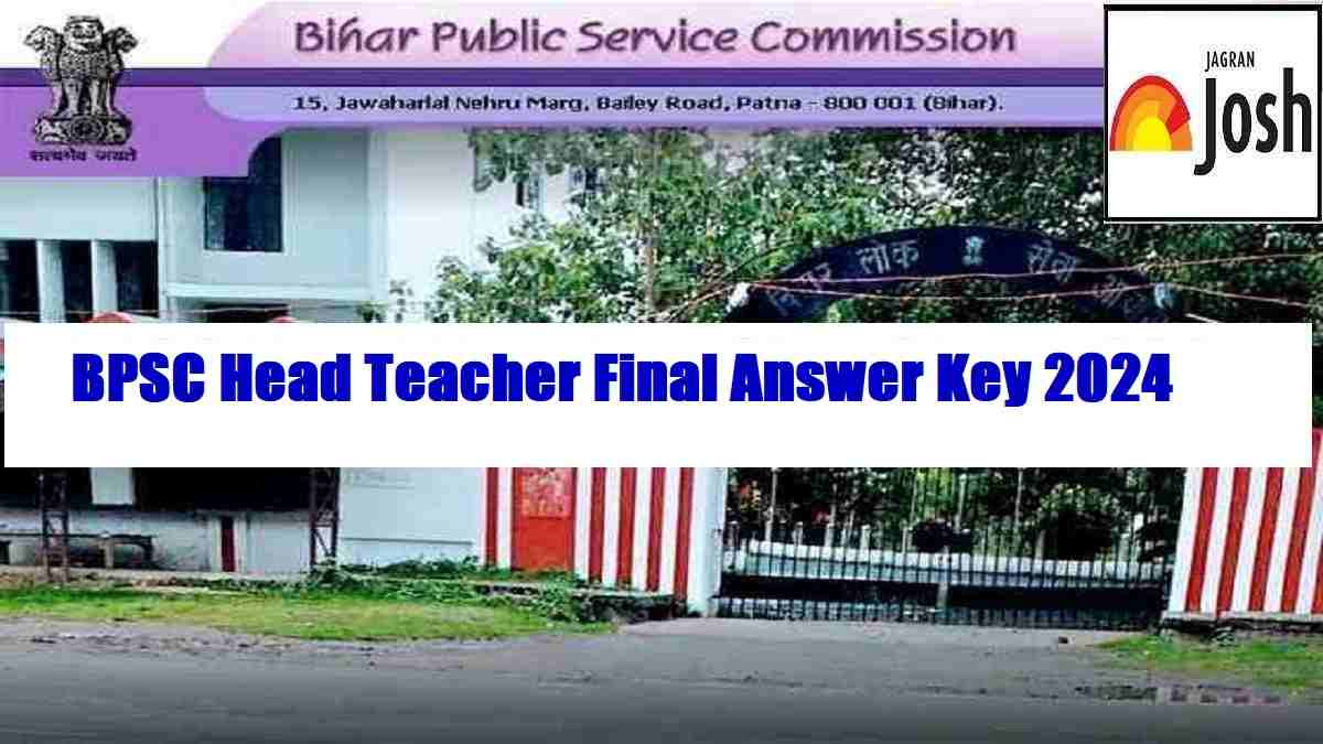 BPSC Head Teacher Final Answer Key 2024 Released at bpsc.bih.nic.in: Download PDF