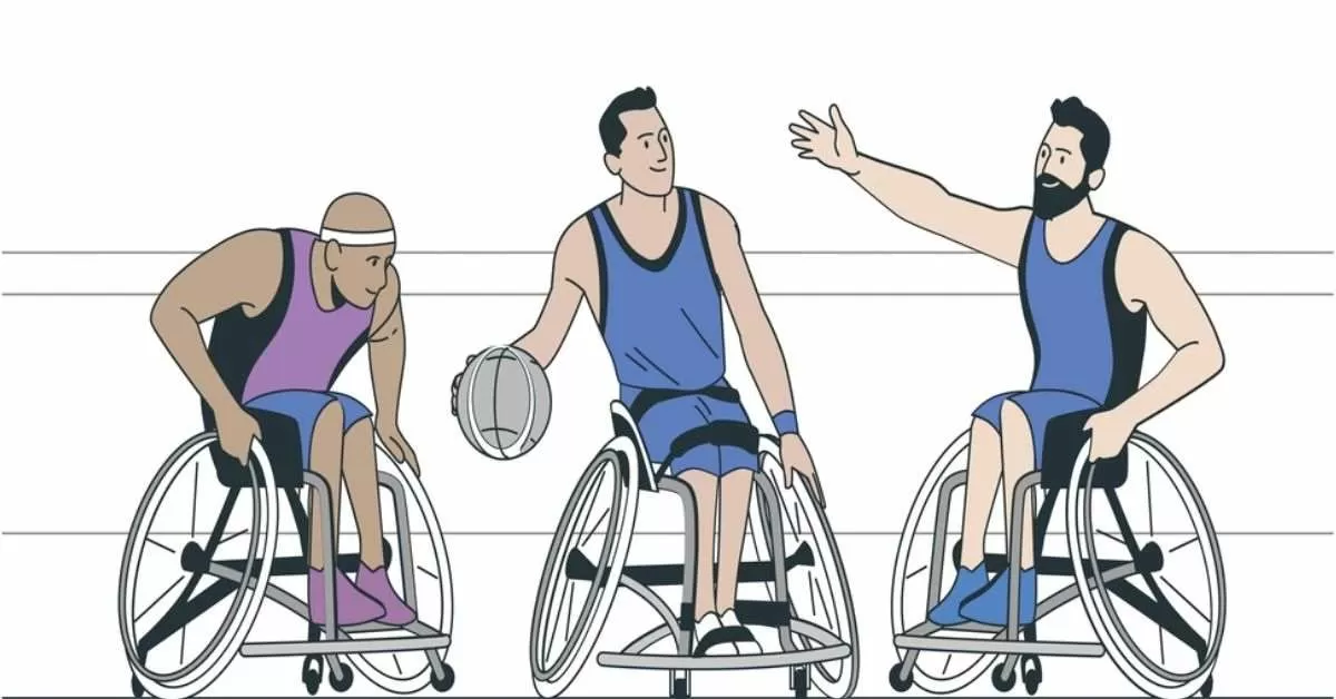 Google Doodle Celebrates Basketball  at Paralympics 2024