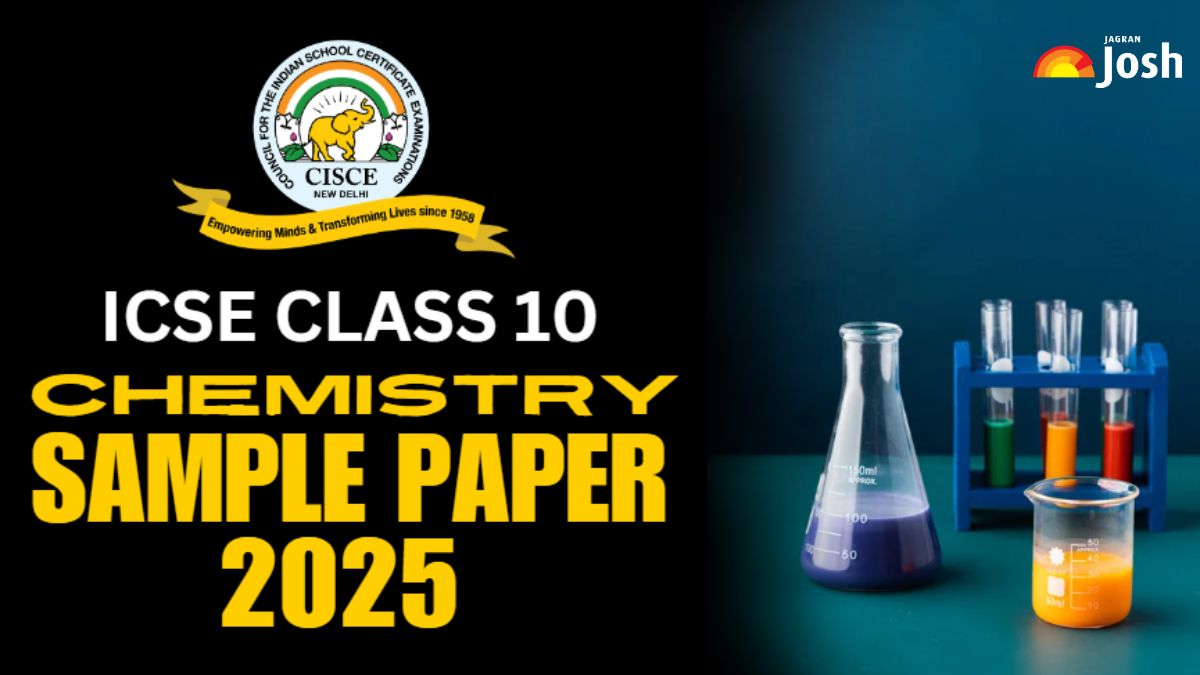 ICSE Class 10 Chemistry Specimen Paper 2025 Download Free Sample Paper