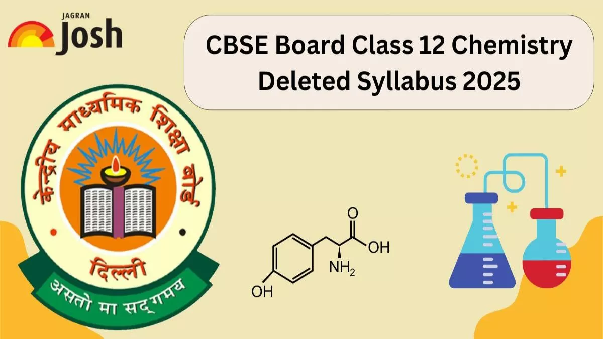 CBSE Class 12 Chemistry Deleted Syllabus 2025