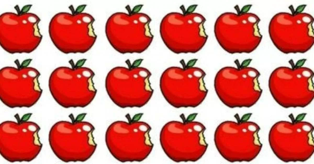 Find the Different Apple 
