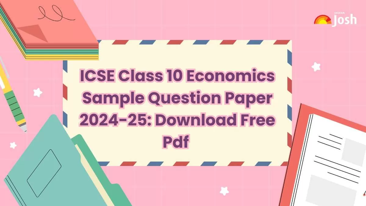 Students Download ICSE Class 10 Economics Sample Question Paper.