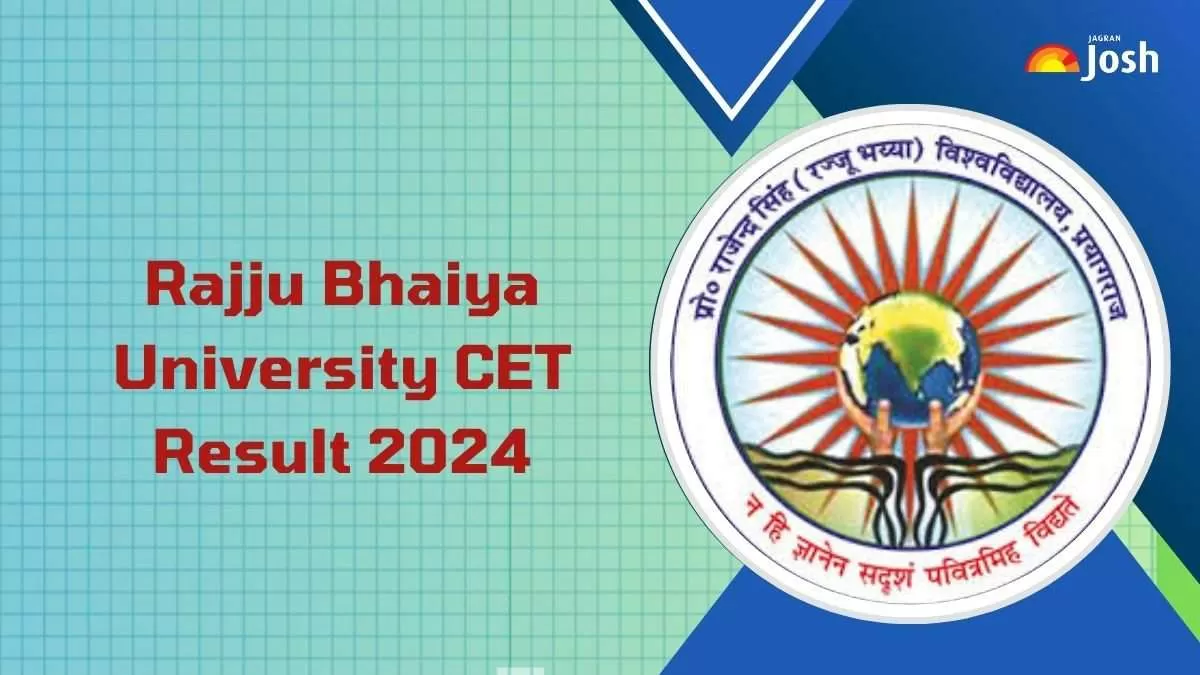 Direct link to download Rajju Bhaiya University CET Result 2024 PDF here.