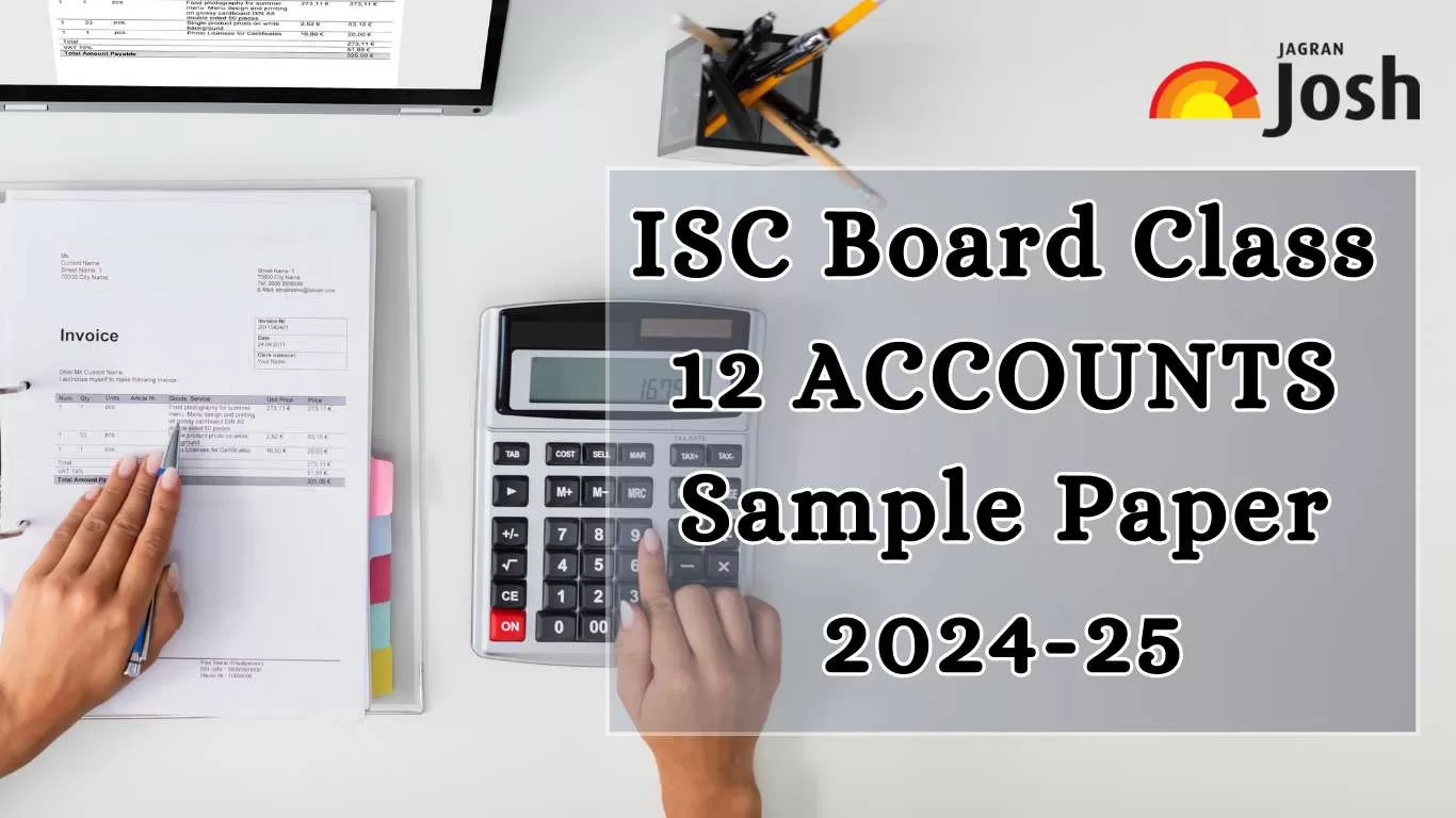  ISC Board Class 12 Accounts Sample Paper download PDF