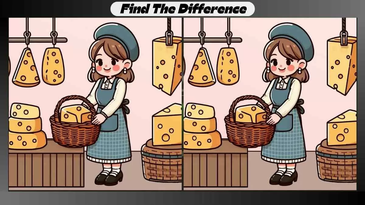 Find 3 Differences in 17 Seconds in This Cheese Making Picture