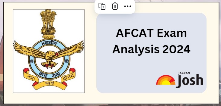 AFCAT 2 Exam Analysis 2024: Detailed Paper Review, Difficulty Level, Memory Based Questions