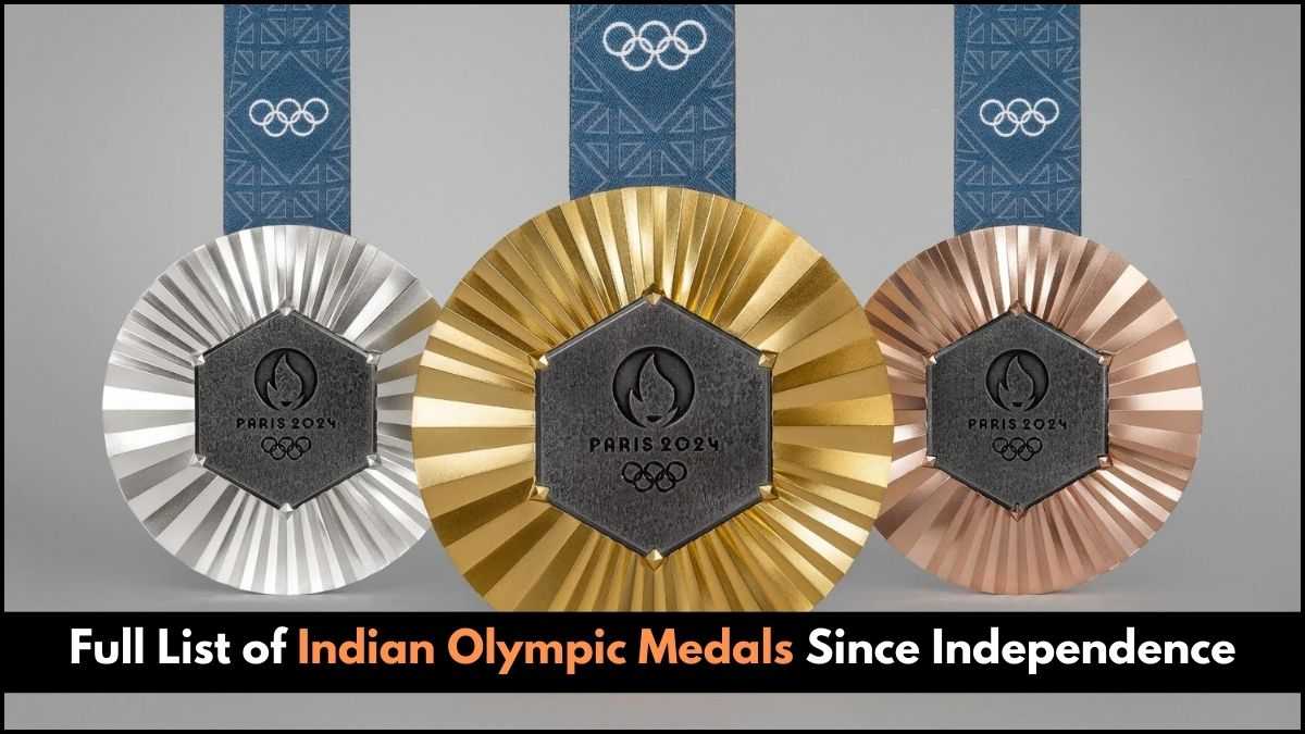 Paris Olympics 2024 Full List of Indian Olympic Medals Since Independence