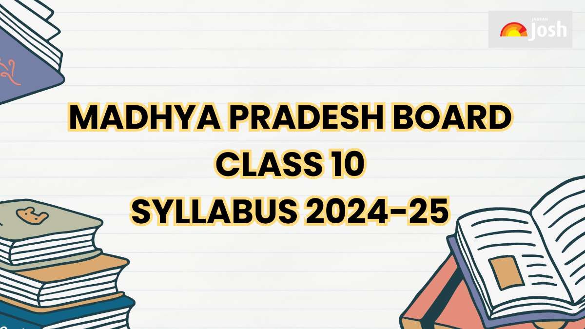 MP Board Class 10 Latest Syllabus 2024-25: Download Subject-Wise Pdfs For Free