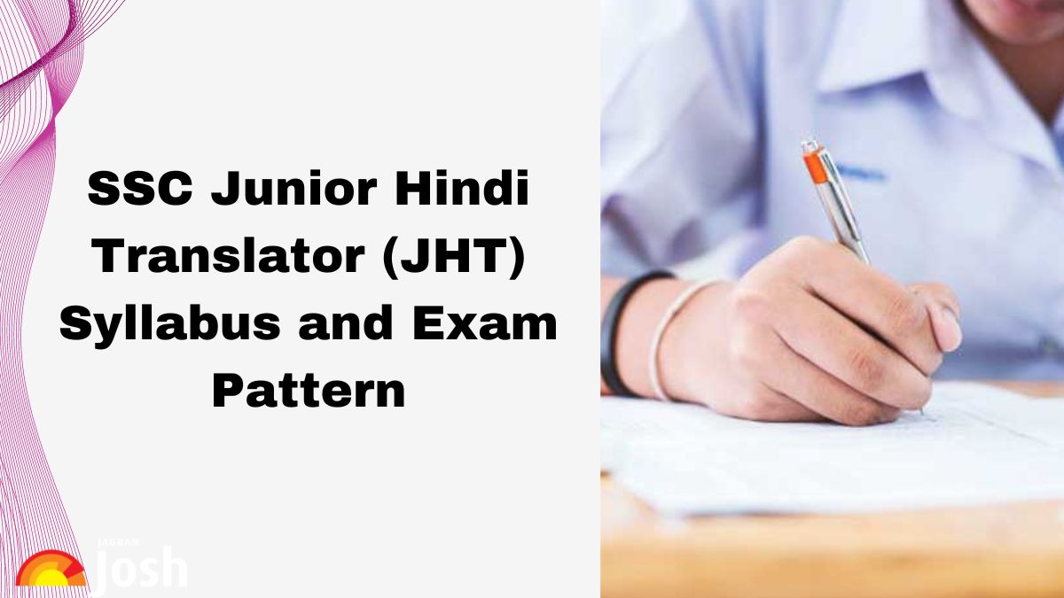 SSC JHT Syllabus 2024 and Exam Pattern, Download PDF