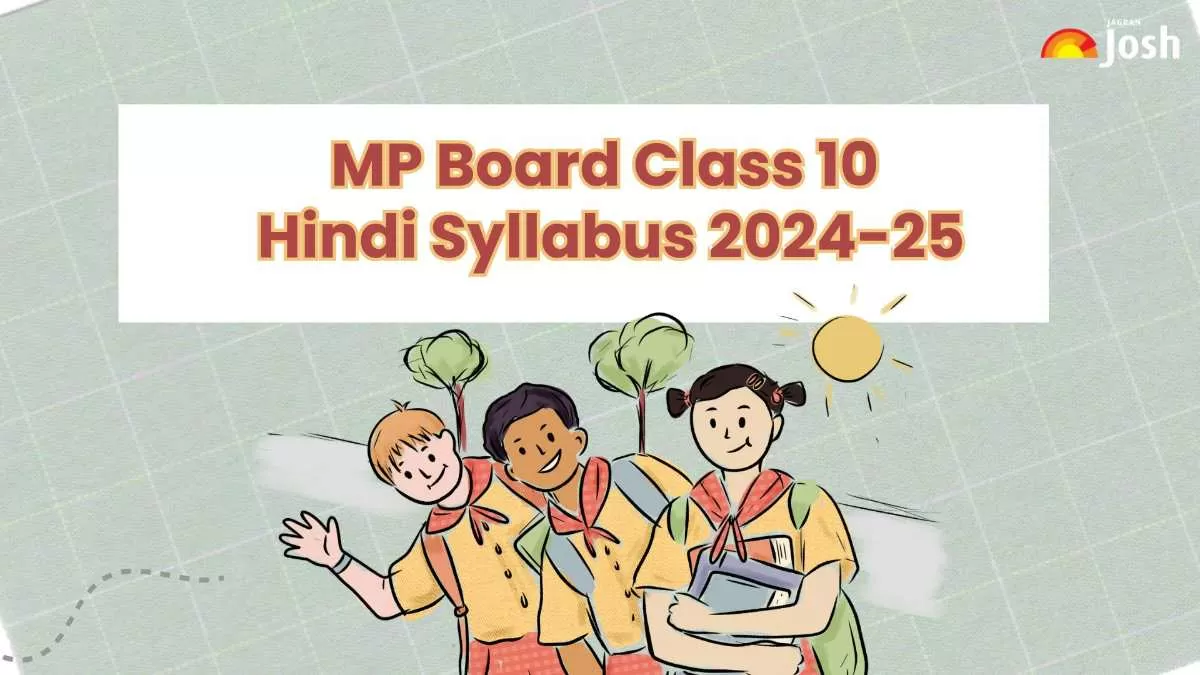 Students Download the MP Board Class 10 Hindi Syllabus 2024-25.