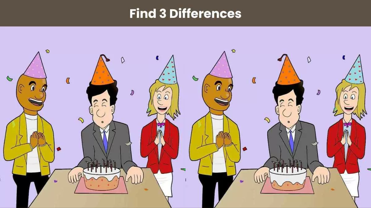 Find 3 differences in 18 seconds