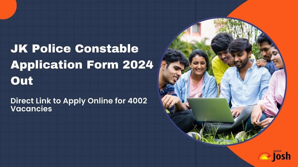 JK Police Constable Apply Online 2024 Out Direct Link to fill