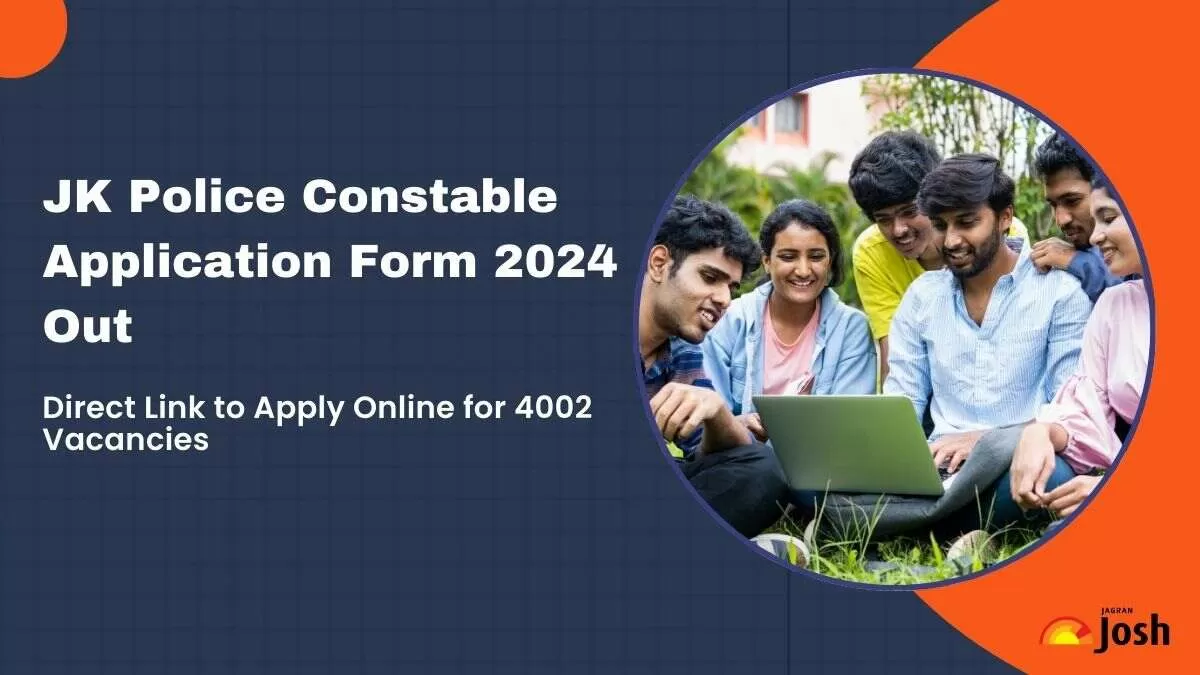 JK Police Constable apply online 2024 has been released. 