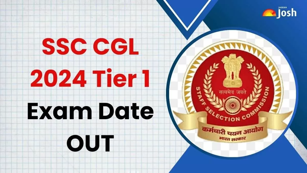 एसएससी सीजीएल टियर 1 परीक्षा 2024 तिथि घोषित कर दी गई है।