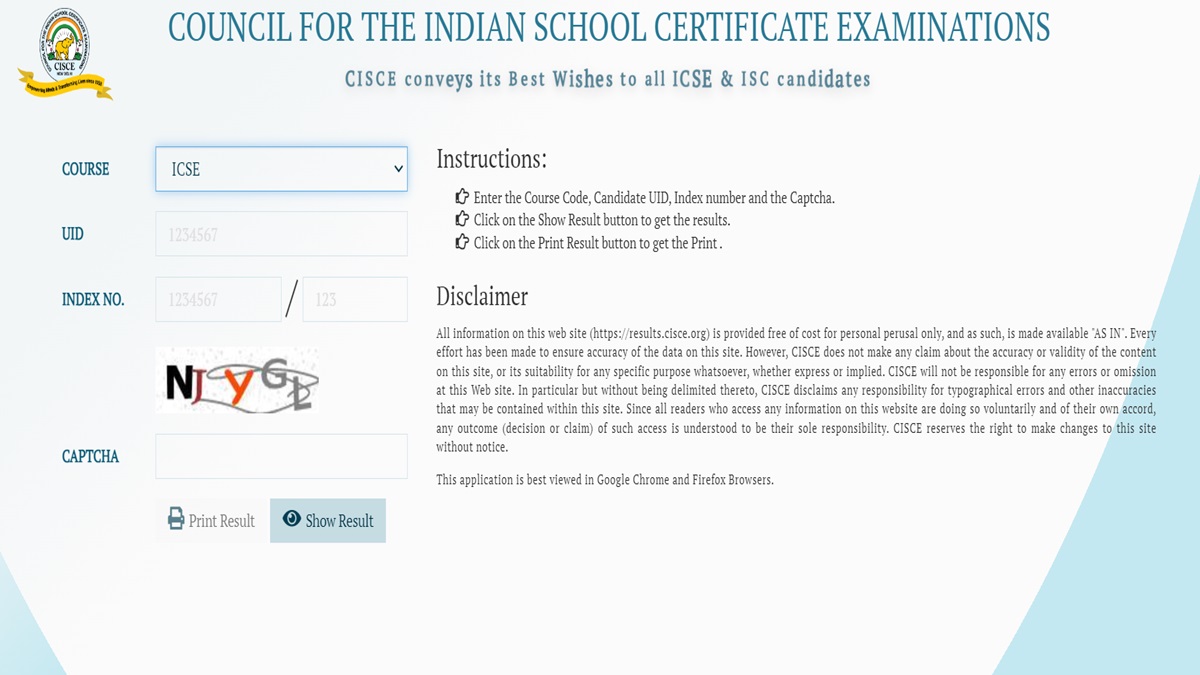 ICSE Improvement Result 2024 Declared, Download Class 10 Marksheets at cisce.org