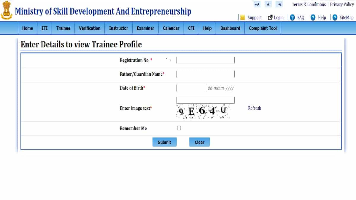 Check the latest updates of NCVT MIS ITI Call Letter