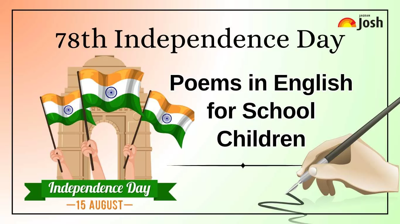 Independence Day 15 August Poems in English for School Children