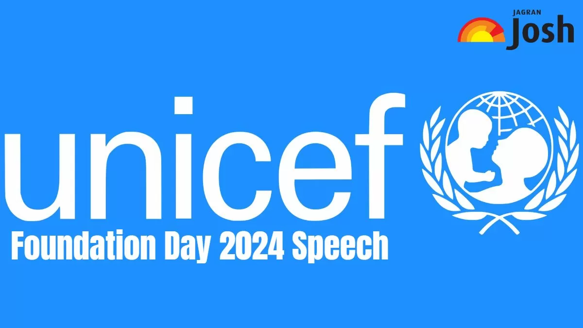 Get here UNICEF Foundation Day 2024 Short And Long Speech For Students