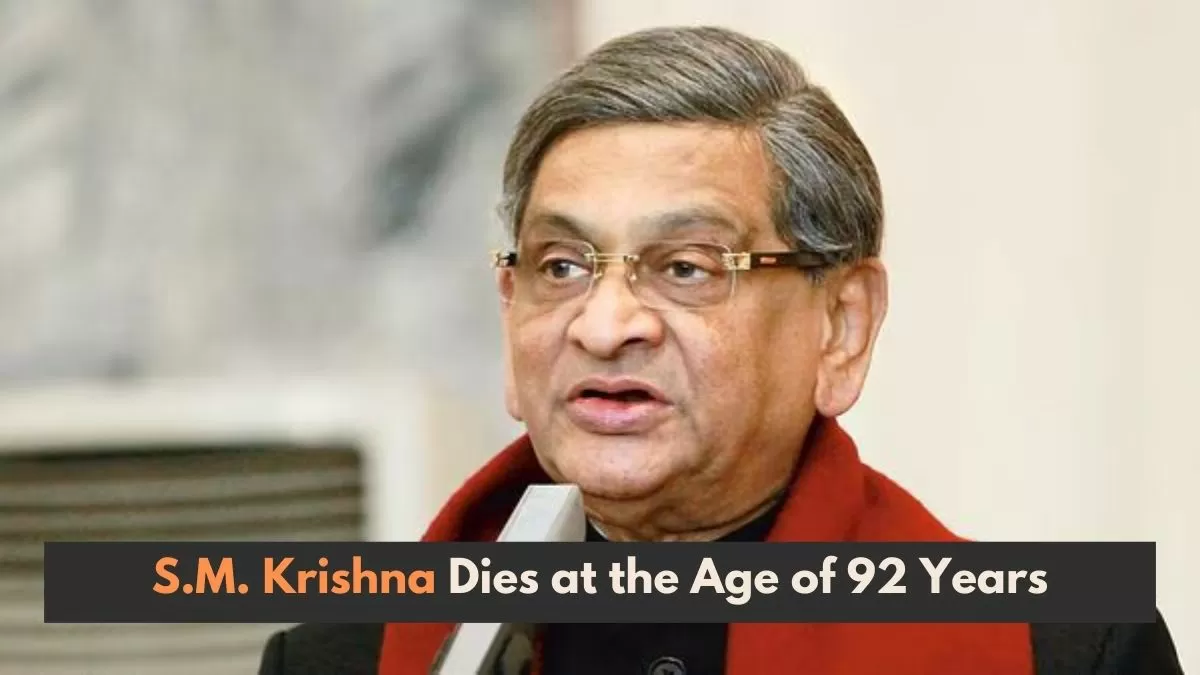 Mr. Krishna served as Karnataka’s 16th Chief Minister from October 11, 1999, to May 28, 2004.