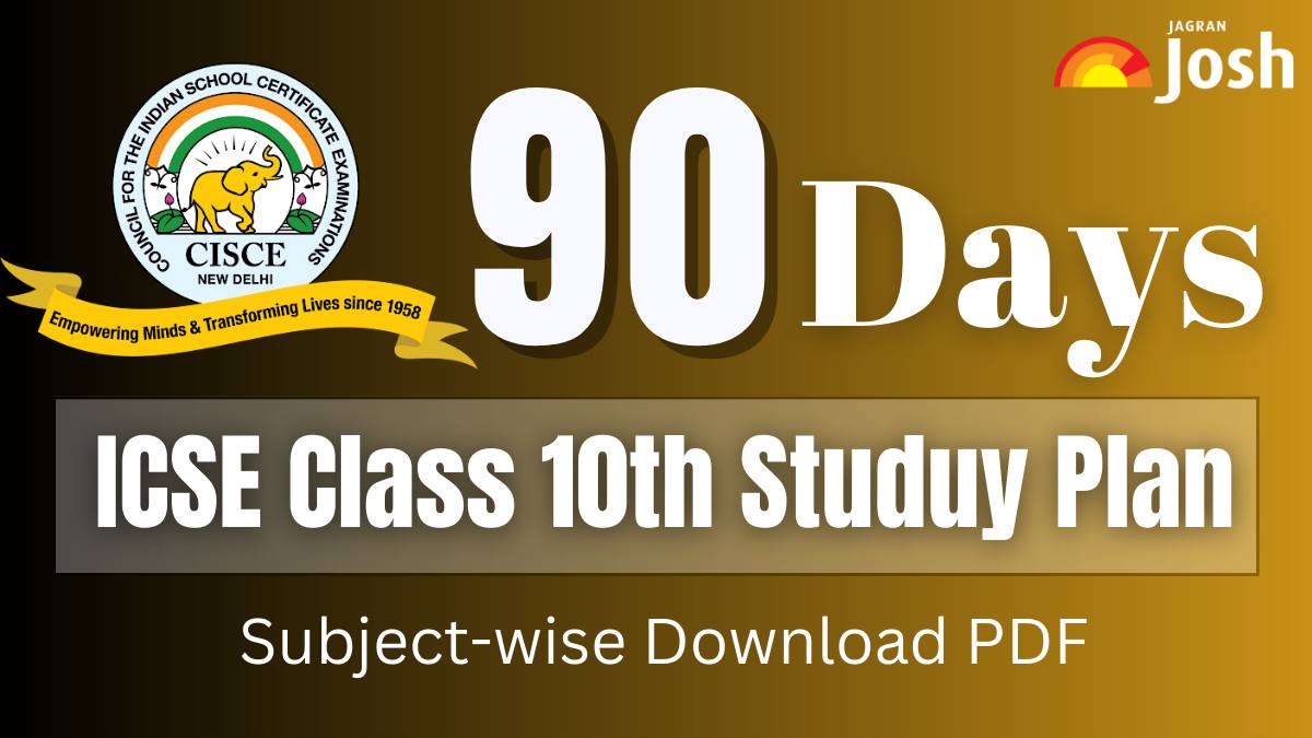 ICSE Class 10 Subject-wise 90-Day Study Plan 2025: Strategy for Full Marks in Exam