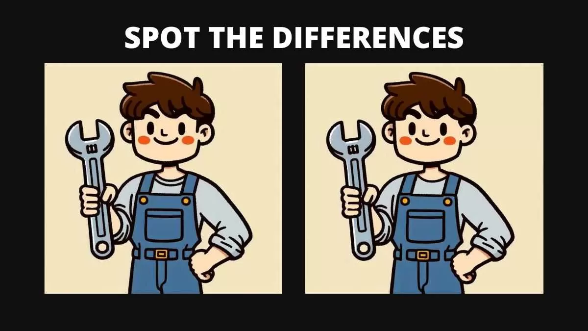 Spot the differences in 10 seconds
