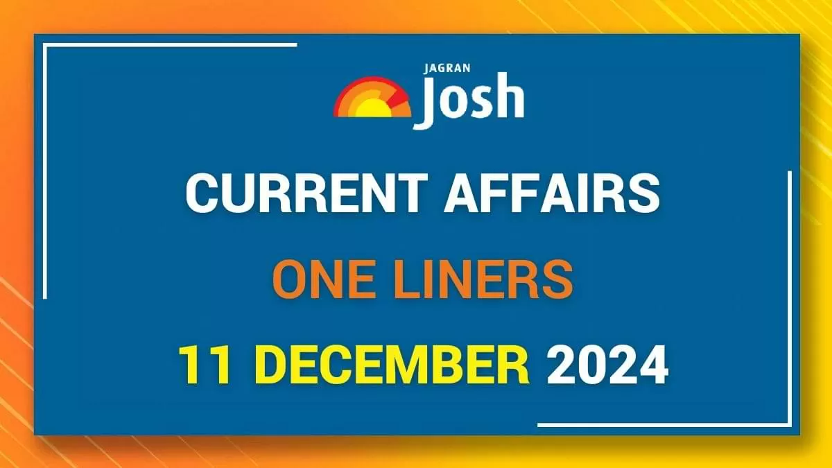 Today's Top Current Affairs: Quick Updates by Jagran Josh