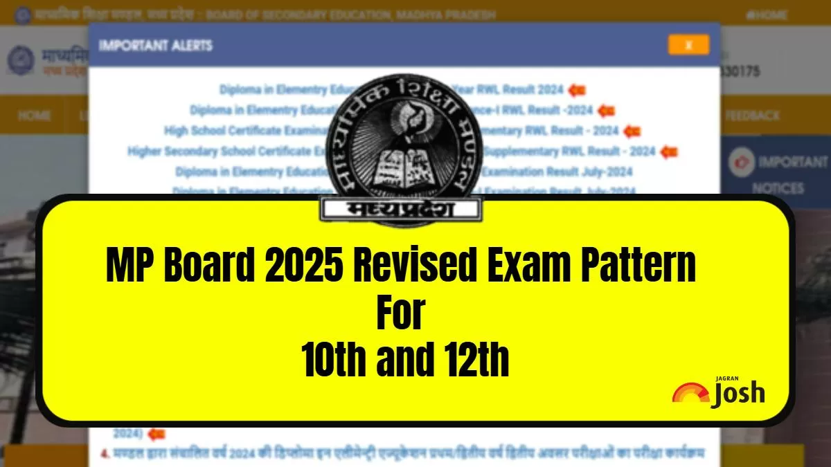 Get here MP Board Class 10th, 12th Exam Pattern