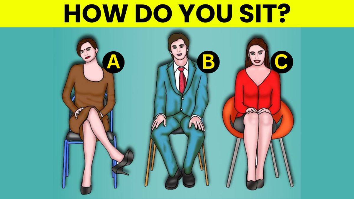 Personality Test: Your Sitting Position Reveals Your Hidden Personality Traits