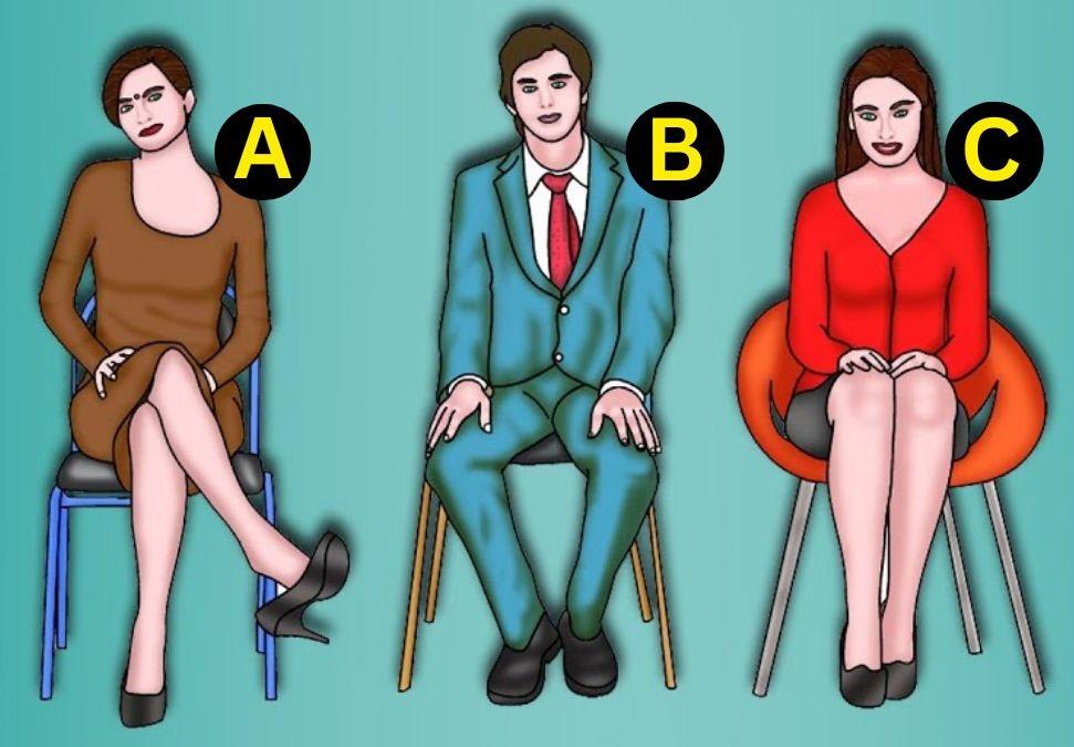 sitting position personality test