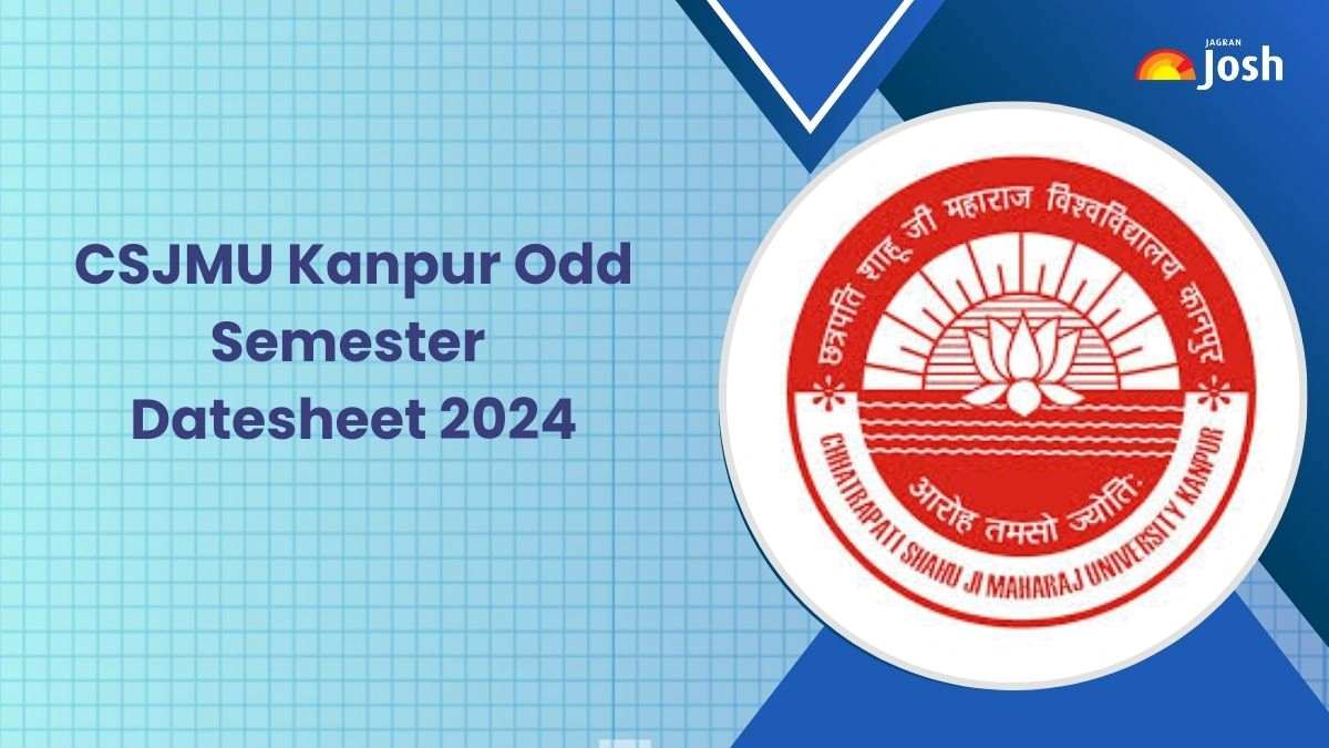 CSJMU Date Sheet 2024 Out at csjmu.ac.in; Download Odd Semester Exam Scheme PDF
